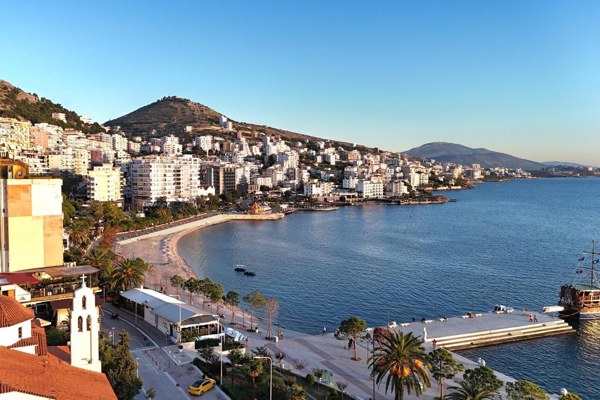 Sunset Penthouse Apartamento Sarandë Exterior foto