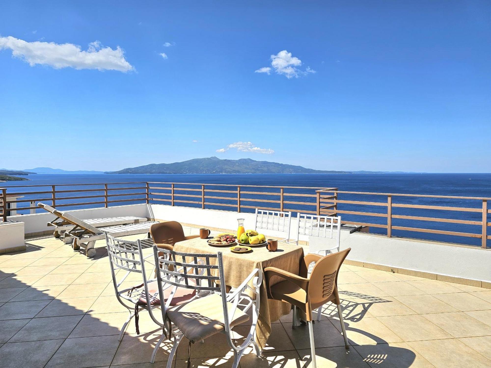 Sunset Penthouse Apartamento Sarandë Exterior foto