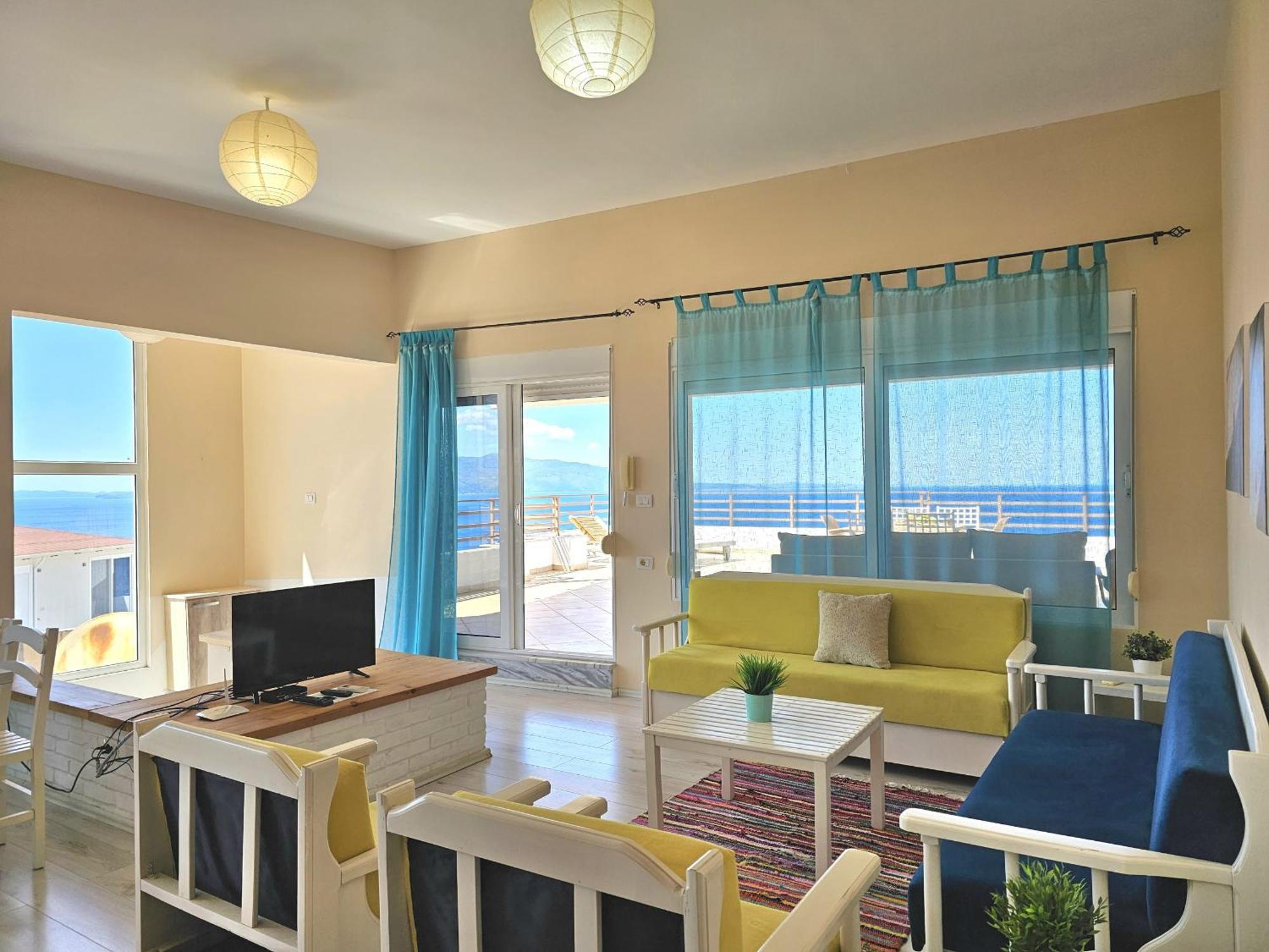 Sunset Penthouse Apartamento Sarandë Exterior foto