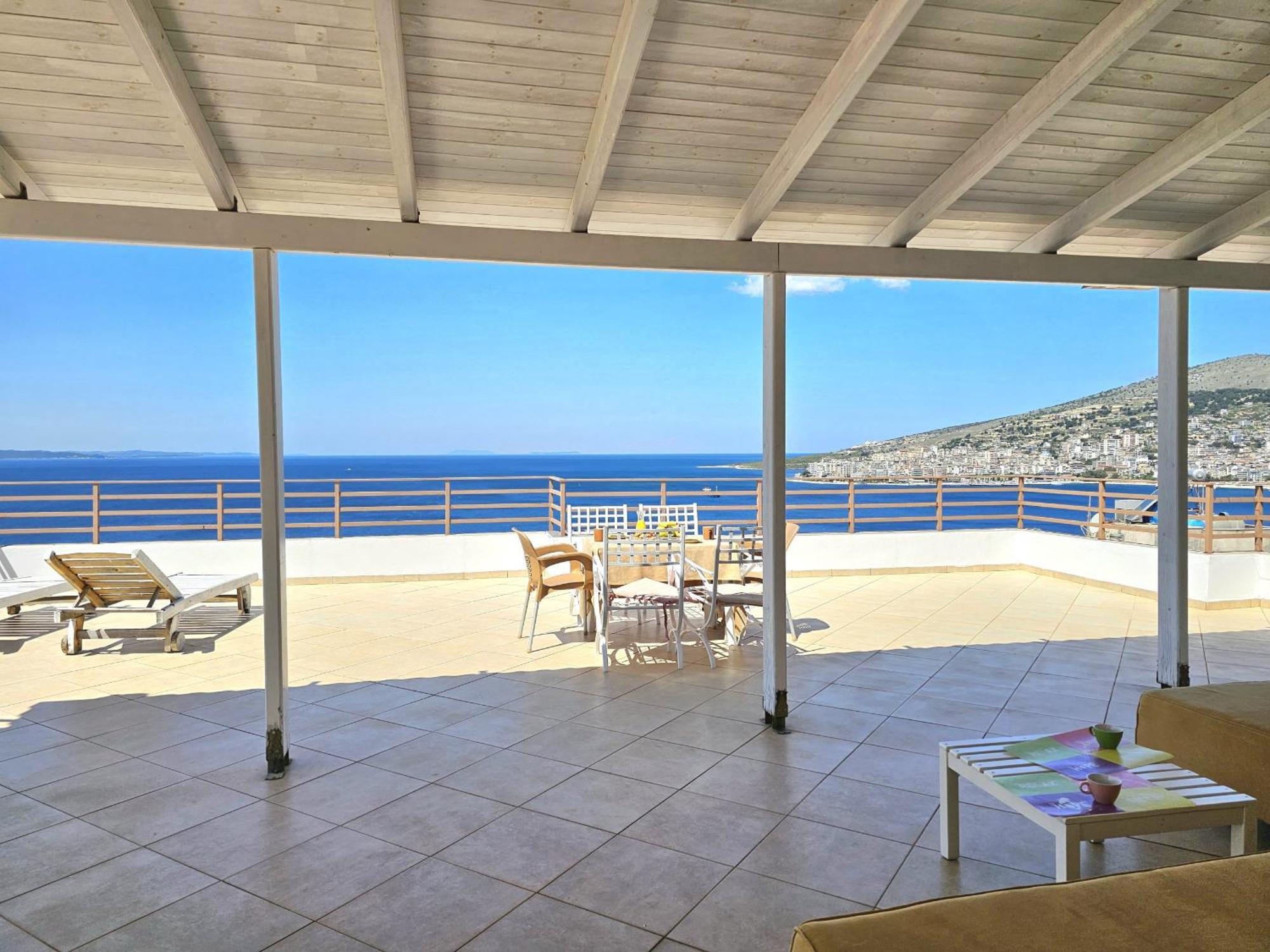 Sunset Penthouse Apartamento Sarandë Exterior foto