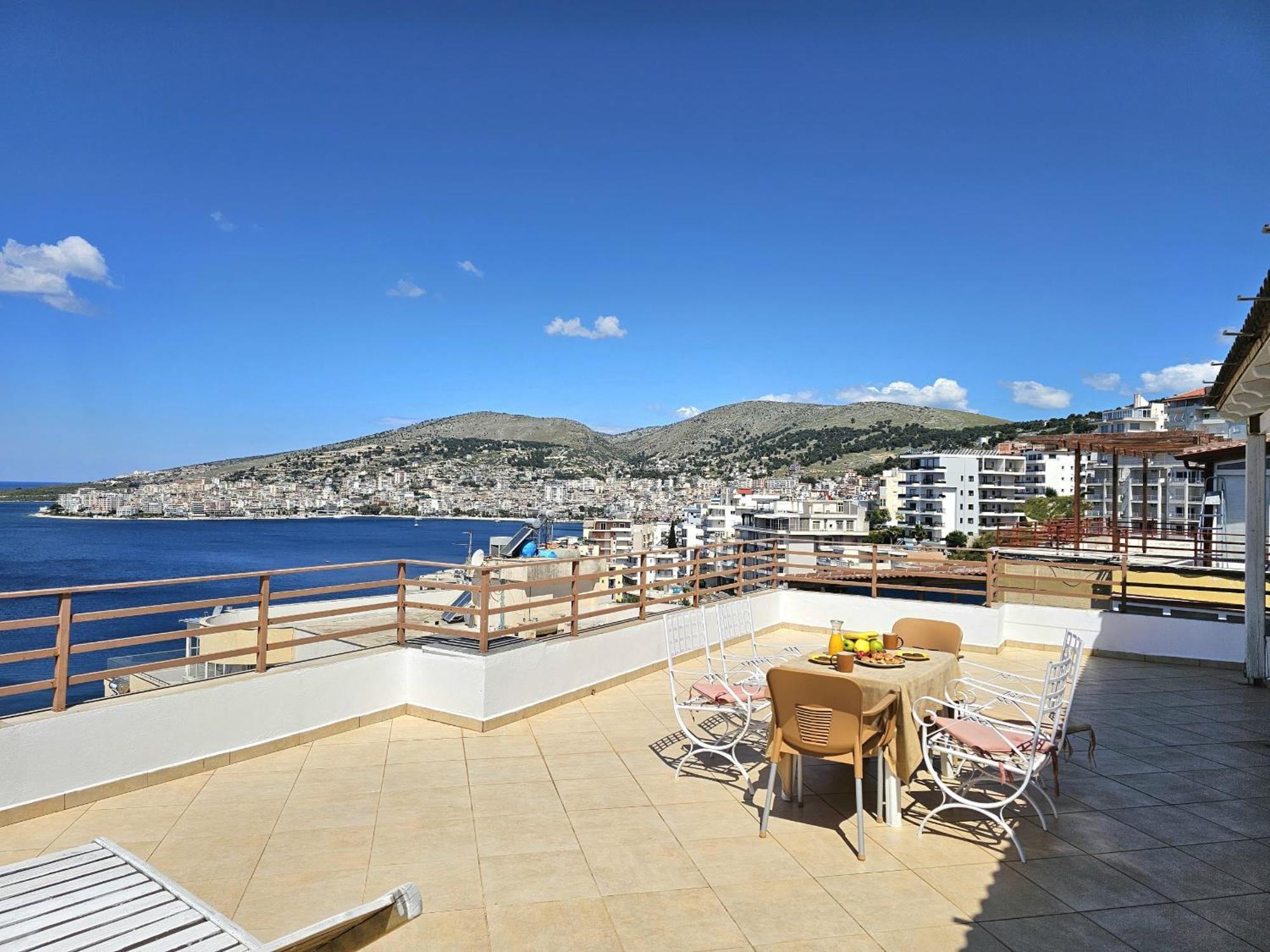Sunset Penthouse Apartamento Sarandë Exterior foto