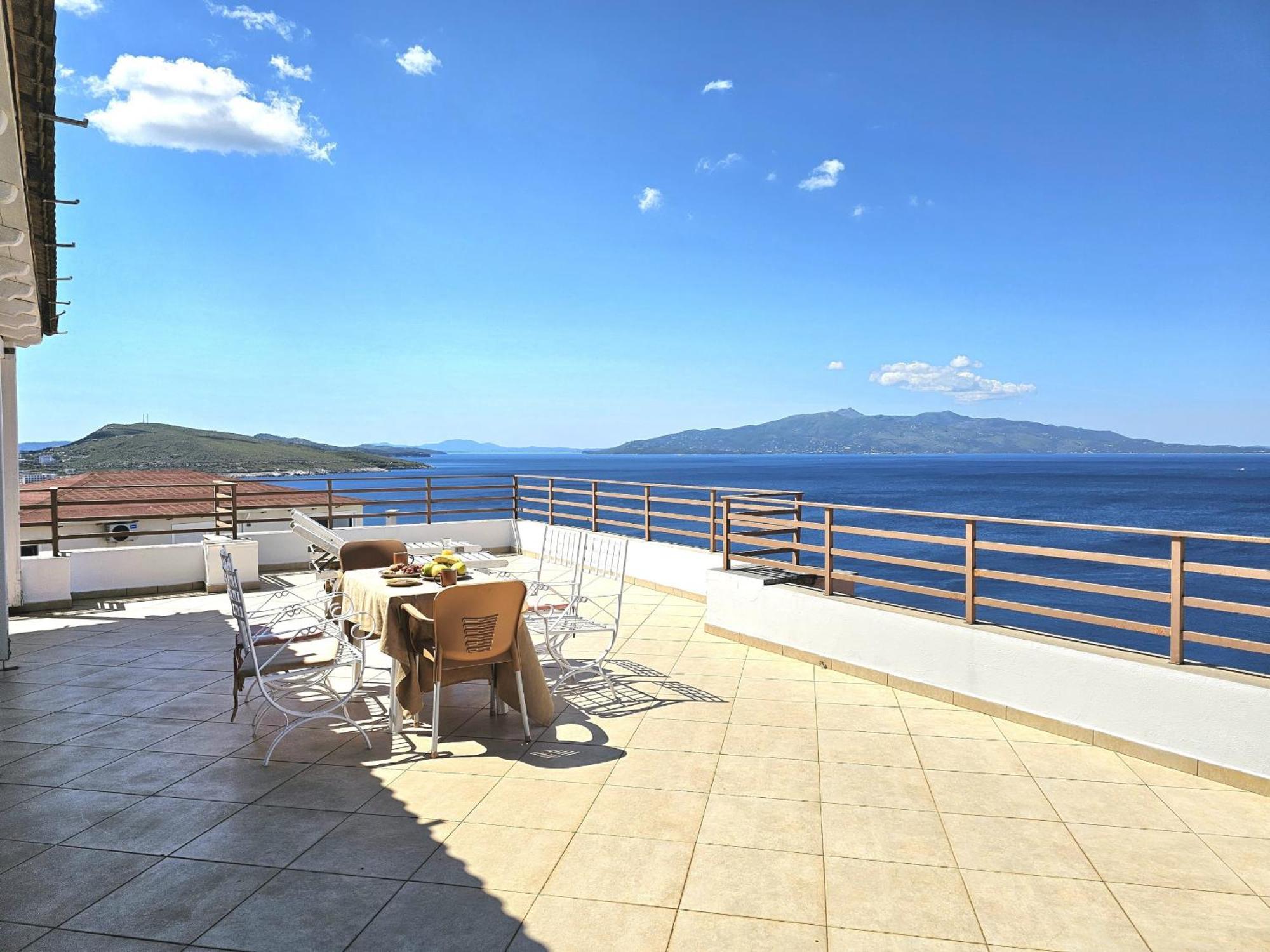 Sunset Penthouse Apartamento Sarandë Exterior foto
